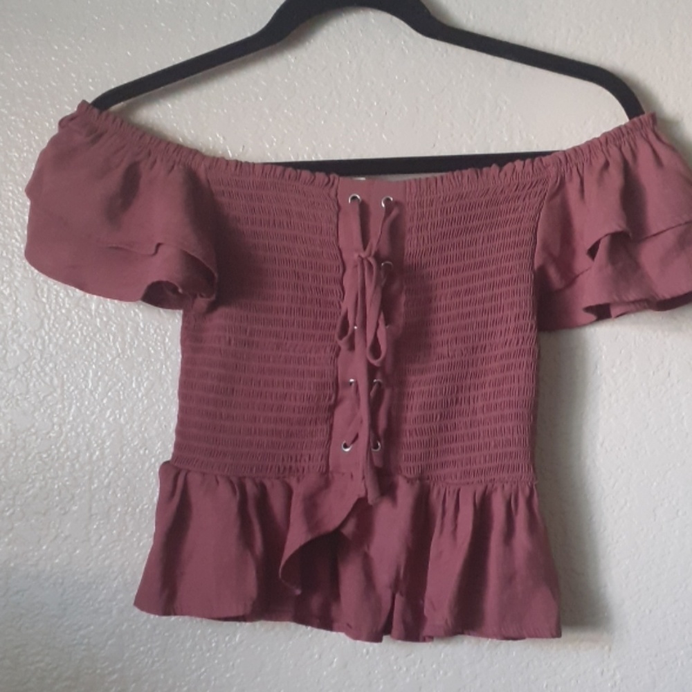 Cute Corset-Like Crop Top